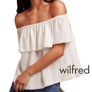 NWOT S Wilfred White Sartre Blouse